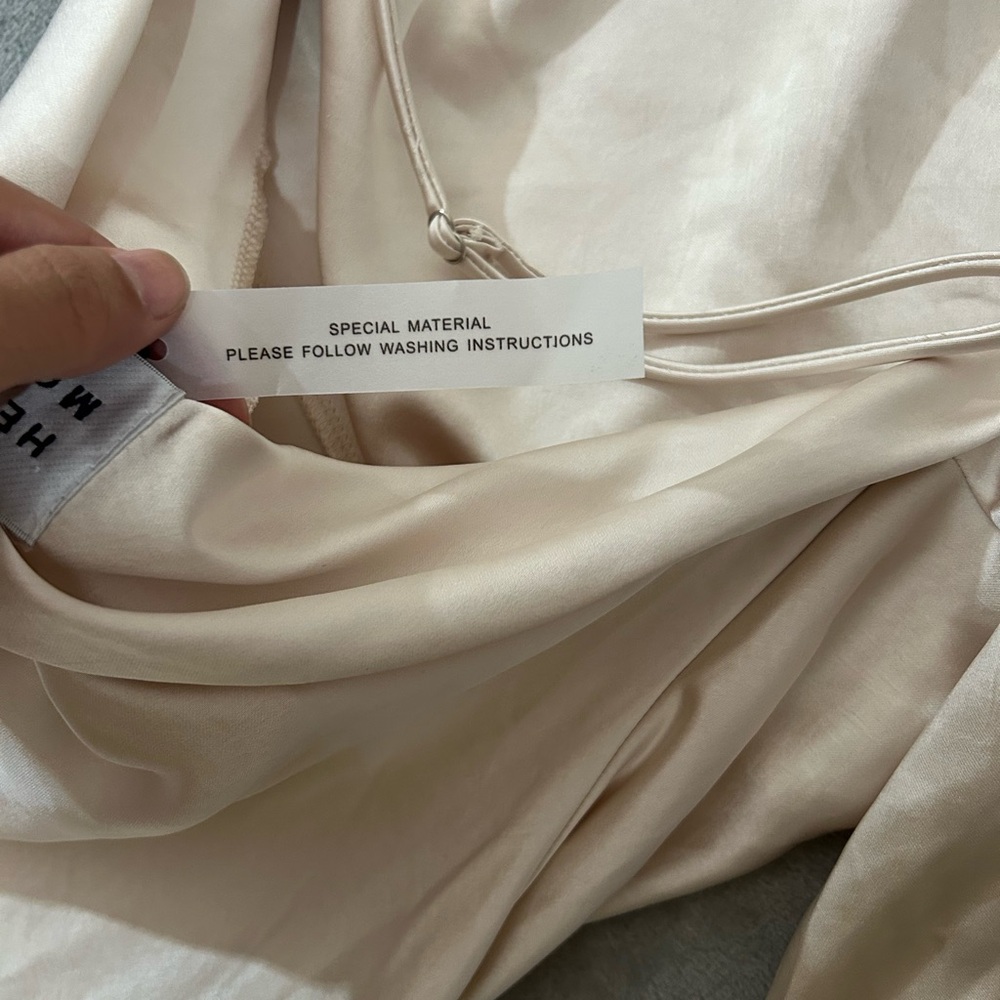 NWT Hello Molly Athenian satin maxi dress - Picture 10 of 16